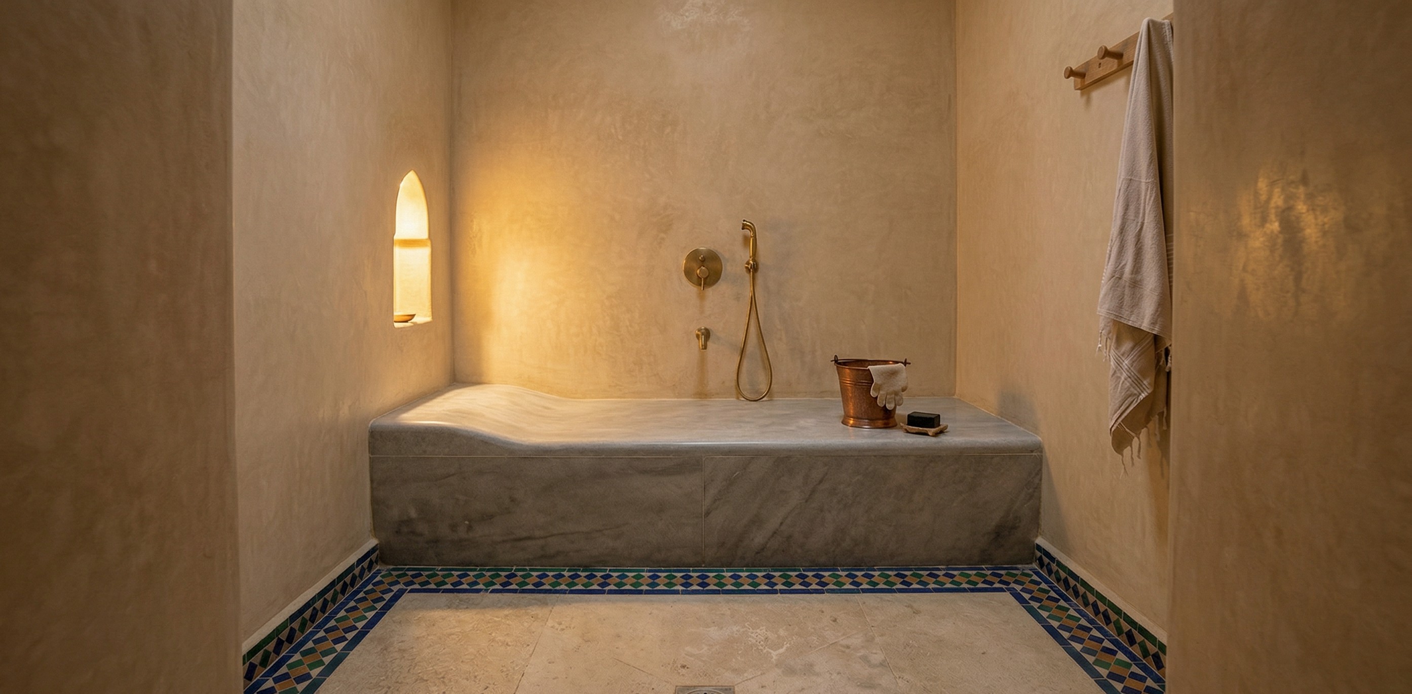 حمام مغربي متكامل